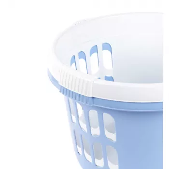 Beldray LA00000174CRNEU7 set met 2 wasmanden 30L, wit/blauw