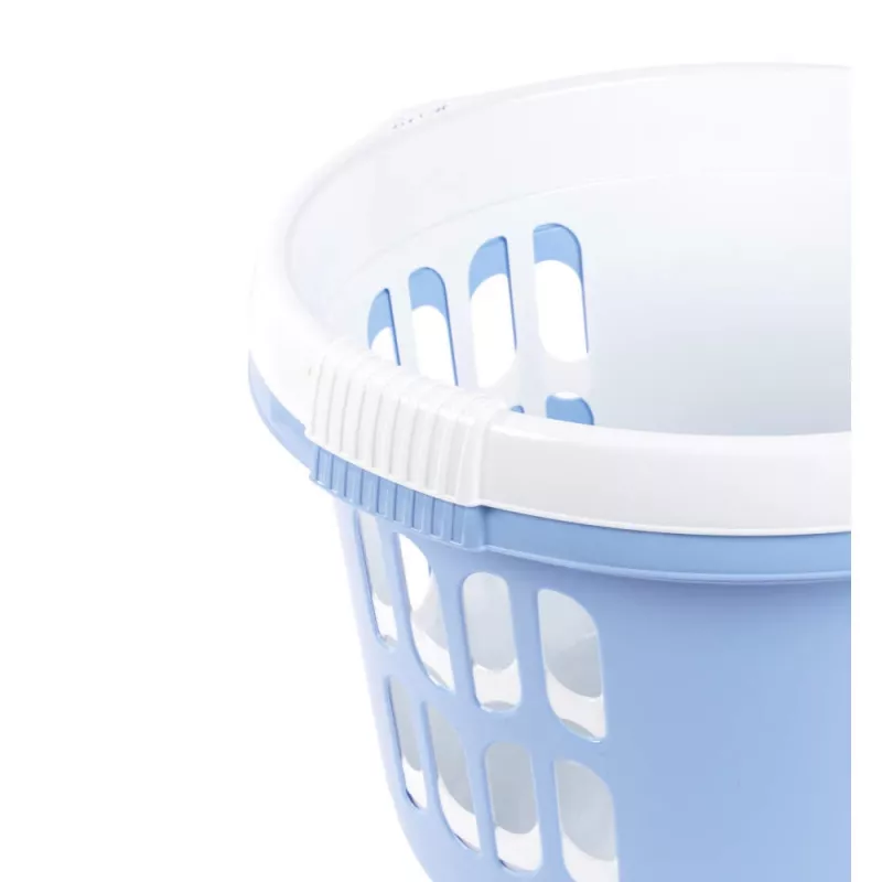 Beldray LA00000174CRNEU7 set met 2 wasmanden 30L, wit/blauw
