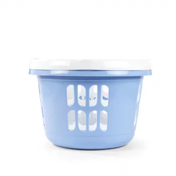 Beldray LA00000174CRNEU7 set met 2 wasmanden 30L, wit/blauw