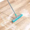 Beldray LA00000177UFEU7 2-in-1 vloerschraper met trekker, lange steel, grijs/blauw