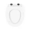 Beldray LA00000201WPEU7 antibacteriële ultradunne toiletbril, wit