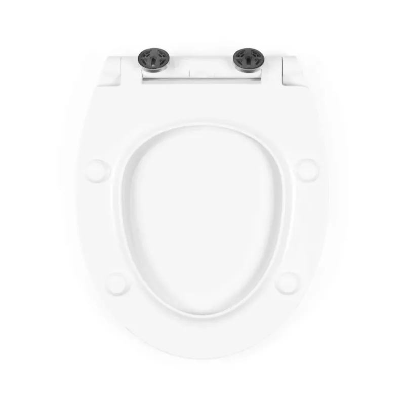 Beldray LA00000201WPEU7 antibacteriële ultradunne toiletbril, wit