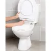 Beldray LA00000201WPEU7 antibacteriële ultradunne toiletbril, wit