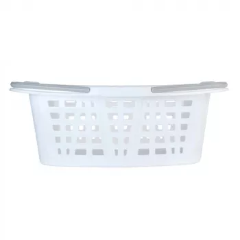 Beldray LA030450CRNFPEU7 set van twee wasmanden, wit/blauw