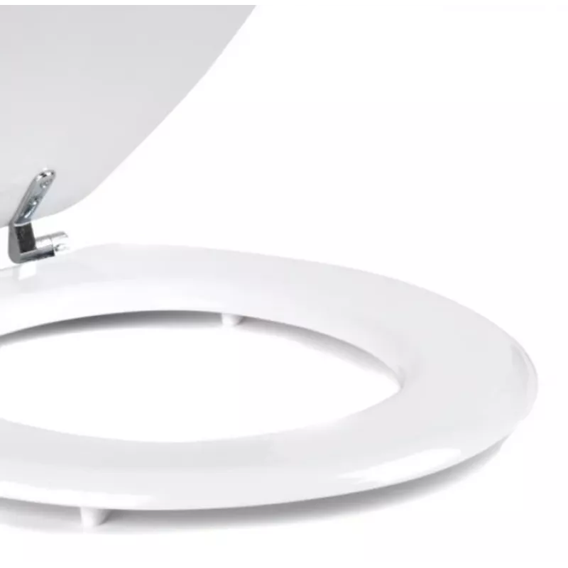 Beldray LA032355WFPEU7 houten toiletbril wit