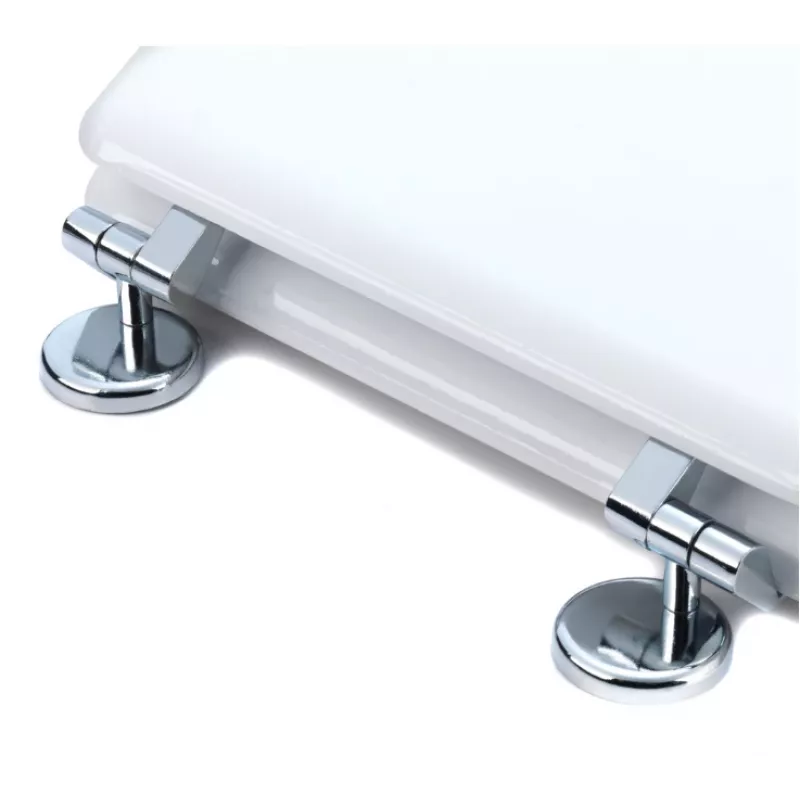 Beldray LA032355WFPEU7 houten toiletbril wit