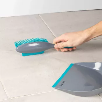 Beldray LA034191UFPEU7 Anti-bac Pet Plus+ stofblik en borstel set met rubberen kop
