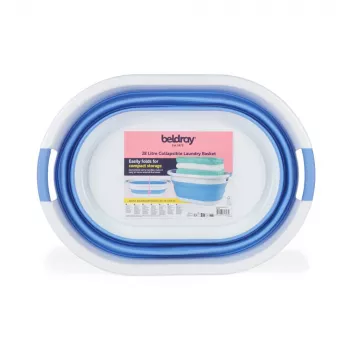 Beldray LA034816CRNFPEU7 opvouwbare wasmand 28L grijs