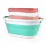 Beldray LA034816MNTFPEU7 opvouwbare wasmand 28L wit/mint