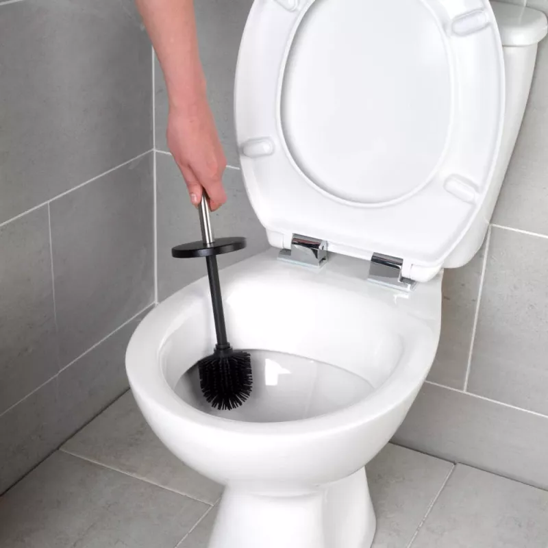 Beldray LA036034BLKPEU7 Anti-bac toiletborstel met flexibele kop - zwart