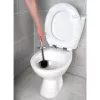 Beldray LA036034SSPEU7 Anti-bac toiletborstel met flexibele kop, zilver