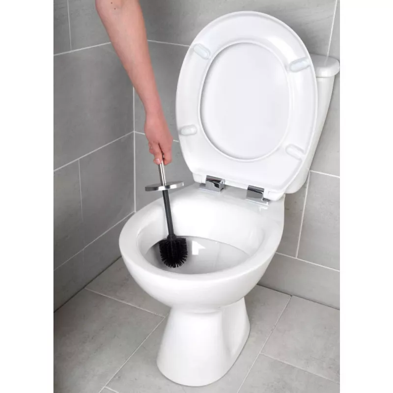 Beldray LA036034SSPEU7 Anti-bac toiletborstel met flexibele kop, zilver