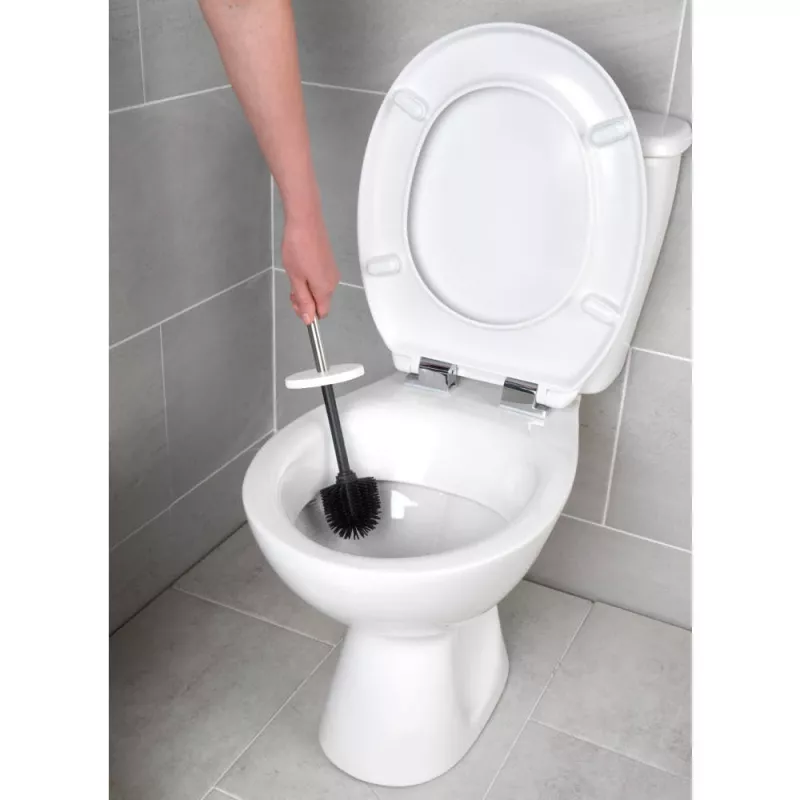 Beldray LA036034WPEU7 Anti-bac toiletborstel met siliconen kop, wit