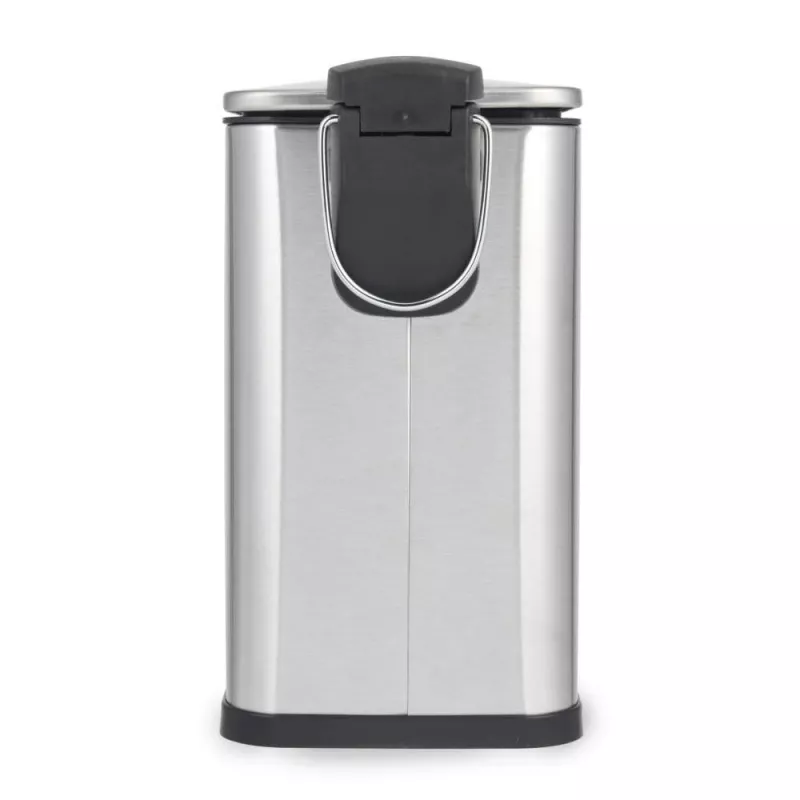 Beldray LA036683SSPEU7 Slimline D-vormige pedaalemmer 5 liter, zilver