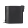 Beldray LA036690BLKPEU7 Slimline D-vormige pedaalemmer 5 liter, zwart