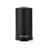 Beldray LA036690BLKPEU7 Slimline D-vormige pedaalemmer 5 liter, zwart