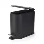 Beldray LA036690BLKPEU7 Slimline D-vormige pedaalemmer 5 liter, zwart