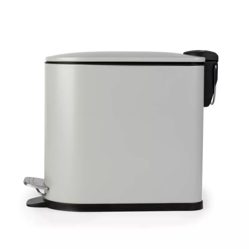 Beldray LA036690GRYPEU7 slanke D-vormige pedaalemmer 5 liter, grijs