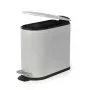 Beldray LA036690GRYPEU7 slanke D-vormige pedaalemmer 5 liter, grijs
