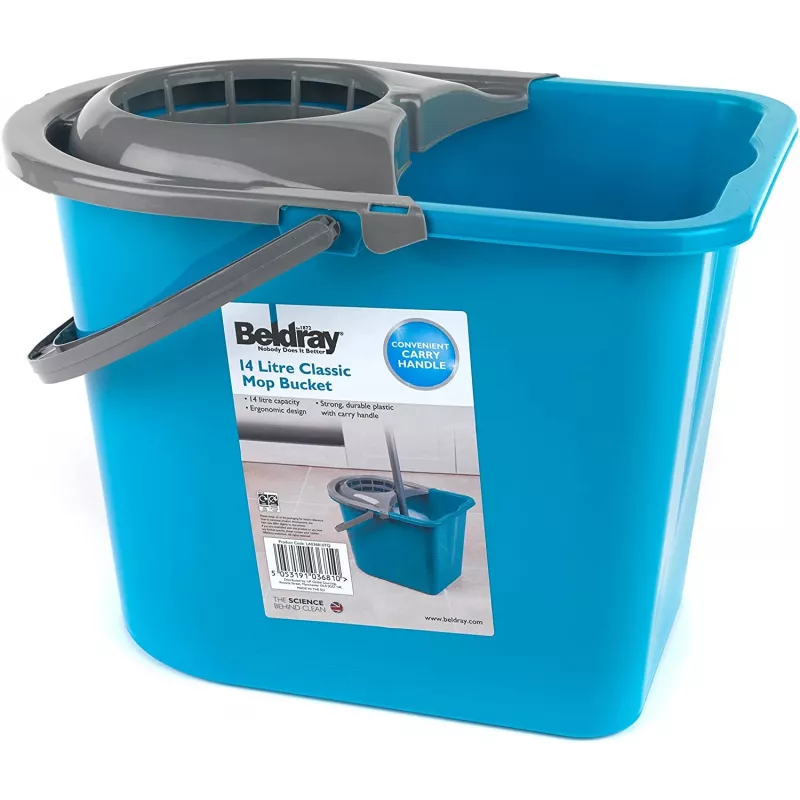 Beldray LA036810TQEU7 14L wasmand set van 2 stuks, turquoise