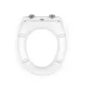 Beldray LA037062PEU7 Anti-bac toiletbril met snelontgrendeling, wit
