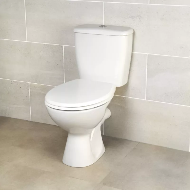 Beldray LA037185EU7 Anti-bac familie toiletbril, wit
