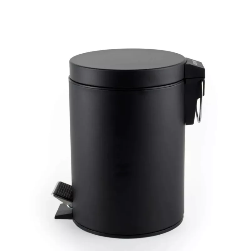 Beldray LA038098BPEU7 3 liter soft-close ronde pedaalemmer, zwart