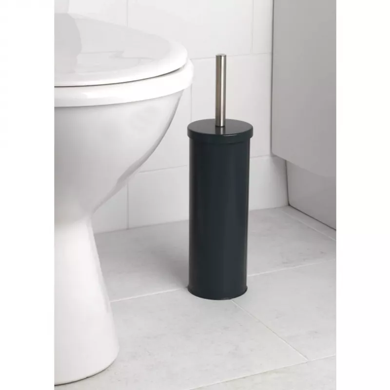 Beldray LA059451BLKFPEU7 zwarte toiletborstel & houder