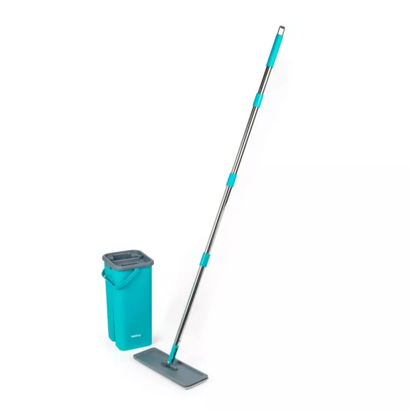 Beldray LA067234NPUF Anti-bac platte dweil- en emmerset