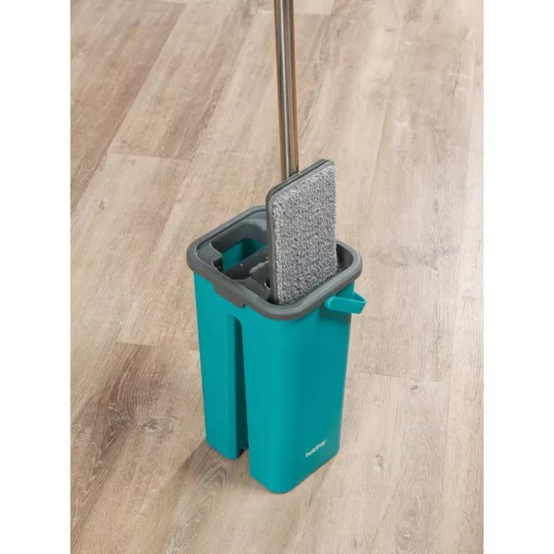 Beldray LA067234NPUF Anti-bac platte dweil- en emmerset