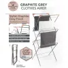 Beldray LA072498GRYNFEU7 Elegant 3-traps wasrek, grafietgrijs