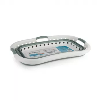 Beldray LA072979GRNFEU7 37 L opvouwbare Hip Hugger wasmand - groen