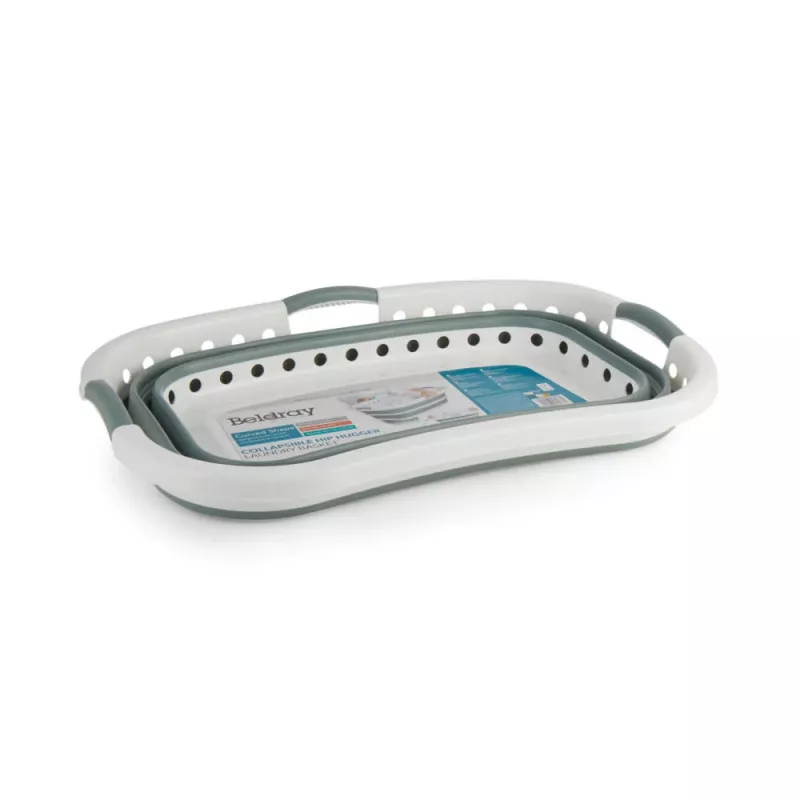 Beldray LA072979GRNFEU7 37 L opvouwbare Hip Hugger wasmand - groen