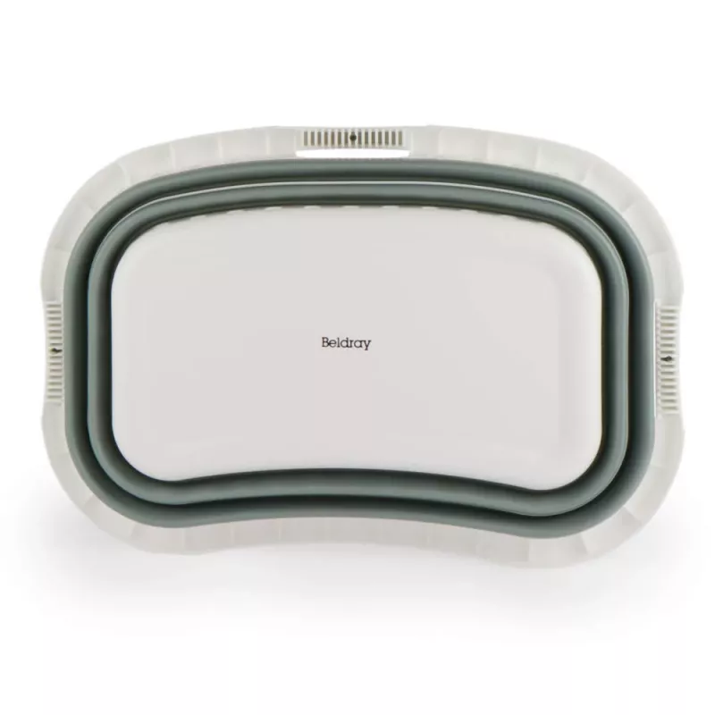 Beldray LA072979GRNFEU7 37 L opvouwbare Hip Hugger wasmand - groen