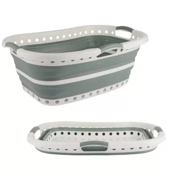 Beldray LA072979GRNFEU7 37 L opvouwbare Hip Hugger wasmand - groen