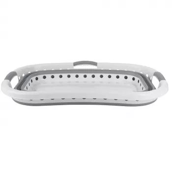 Beldray LA072979PGRYFEU7 opvouwbare Hip Hugger wasmand - grijs, 38 liter