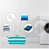 Beldray LA072979TQFEU7 37 L opvouwbare Hip Hugger wasmand turquoise