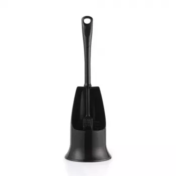 Beldray LA084538BLKPEU7 Anti-bac toiletborstelset met houder - zwart
