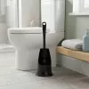 Beldray LA084538BLKPEU7 Anti-bac toiletborstelset met houder - zwart
