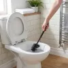 Beldray LA084538BLKPEU7 Anti-bac toiletborstelset met houder - zwart