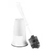 Beldray LA084538PUFFEU7X Antibac siliconen toiletborstel met houder, paars