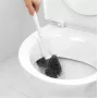 Beldray LA084538PUFFEU7X Antibac siliconen toiletborstel met houder, paars