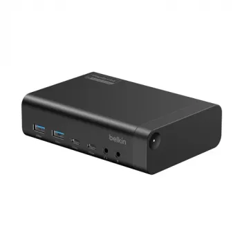Belkin CONNECT 14-in-1 140W dual display dock zwart