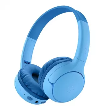 Belkin SoundForm Mini 2 Kids draadloze on-ear hoofdtelefoon - blauw
