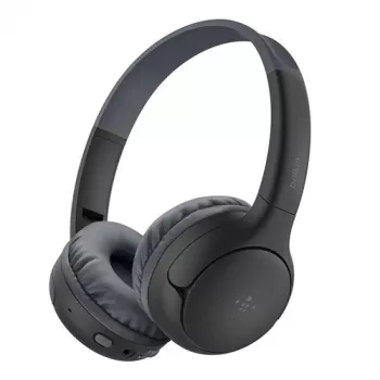 Belkin Soundform Mini 2 draadloze on-ear koptelefoon voor kinderen, zwart