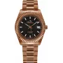 BELLEVUE H25 dames analoog quartz horloge 38mm edelstaal mesh zilver