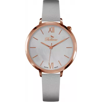 BELLEVUE dames B47 35 mm Zwitsers quartz horloge