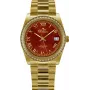 BELLEVUE Woman I17 (35mm) Zwitsers quartz analoog horloge - zilveren wijzerplaat, zwarte lederen band