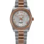 BELLEVUE Woman I22 27mm zwitsers kwartshorloge witte wijzerplaat zwarte leren band