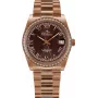 BELLEVUE Woman I30 28mm quartz analoog horloge zilver RVS mesh